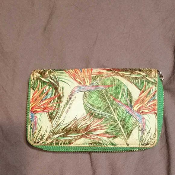 Tropical Green Wallet - Picture 3 of 4